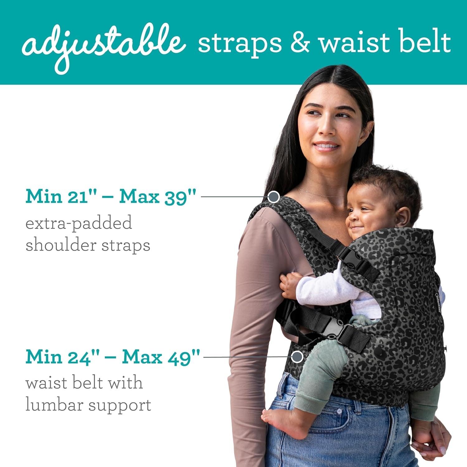 Convertible, Face-In and Face-Out, Front and Back Baby Carrier for Newborn to Toddler 8-32 Lbs