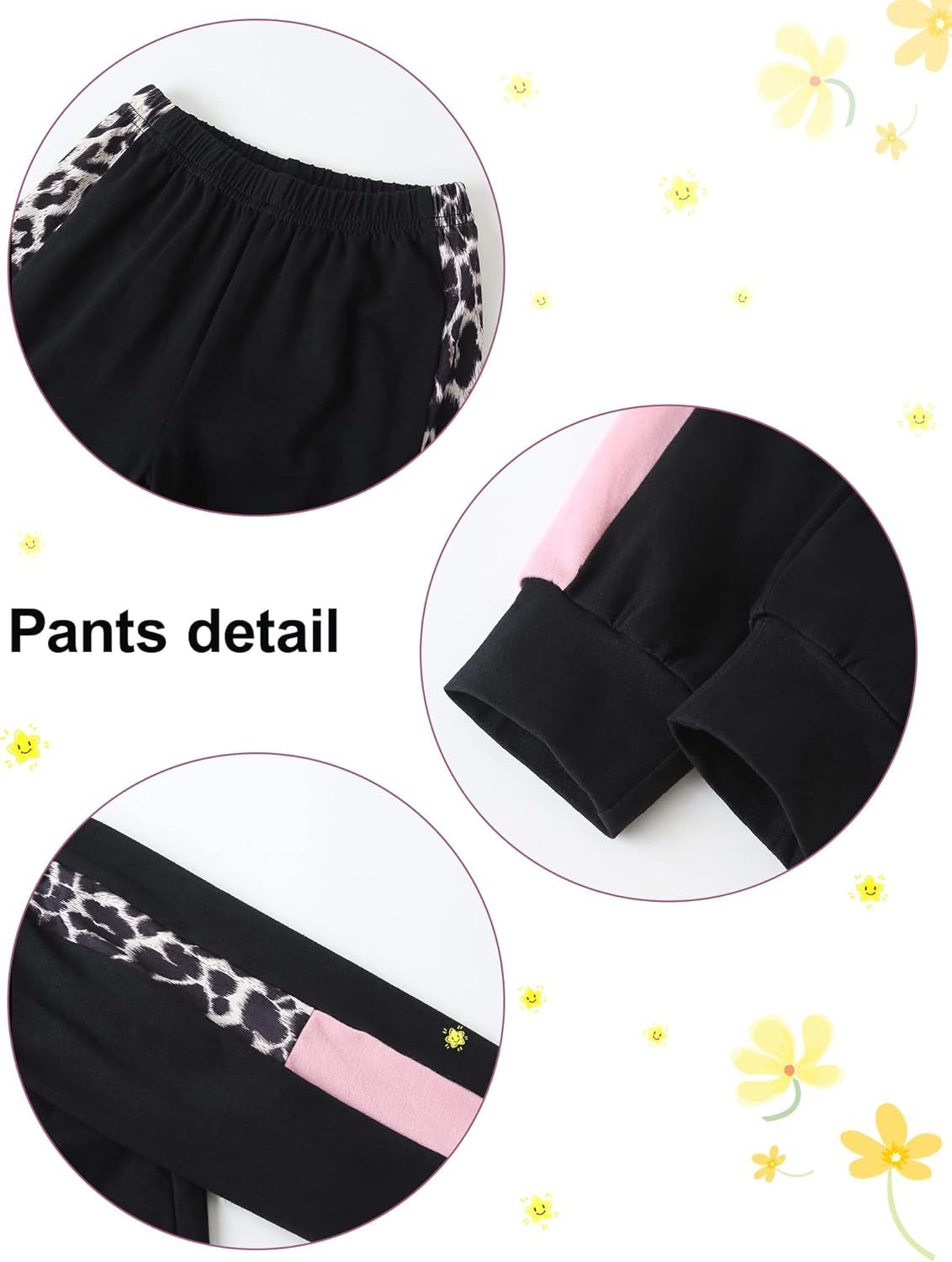 2Pcs Autumn Long Sleeve Clothes Outfits Toddler Girl 12M-7Y