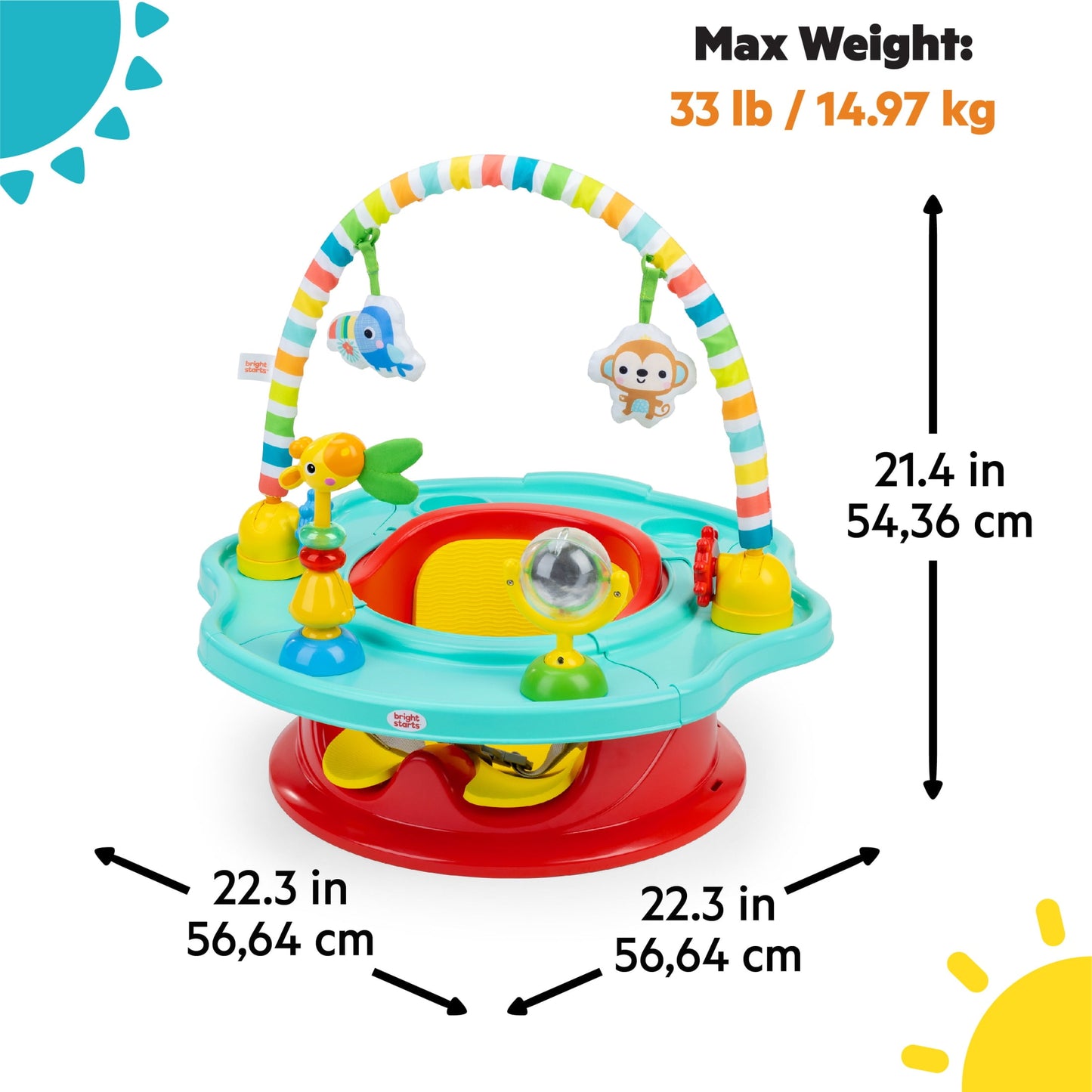  3-In-1 Super Seat, Playful Paradise, Unisex, Infant