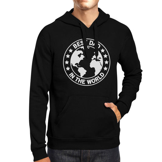 World Best Dad Black Hoodie