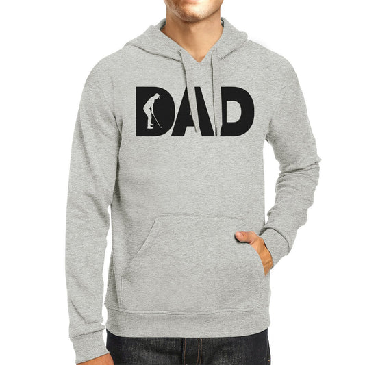Golfing Dad Grey Hoodie