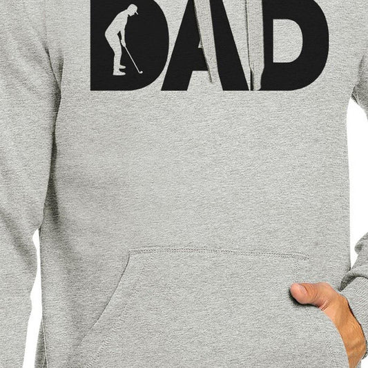 Golfing Dad Grey Hoodie